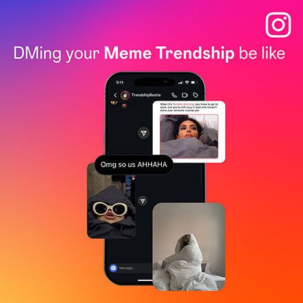 انستقرام تطلق مصطلحاً جديداً  "Trendships"  احتفاءاً بالعلاقات الاجتماعية العصرية عبر الرسائل المباشرة